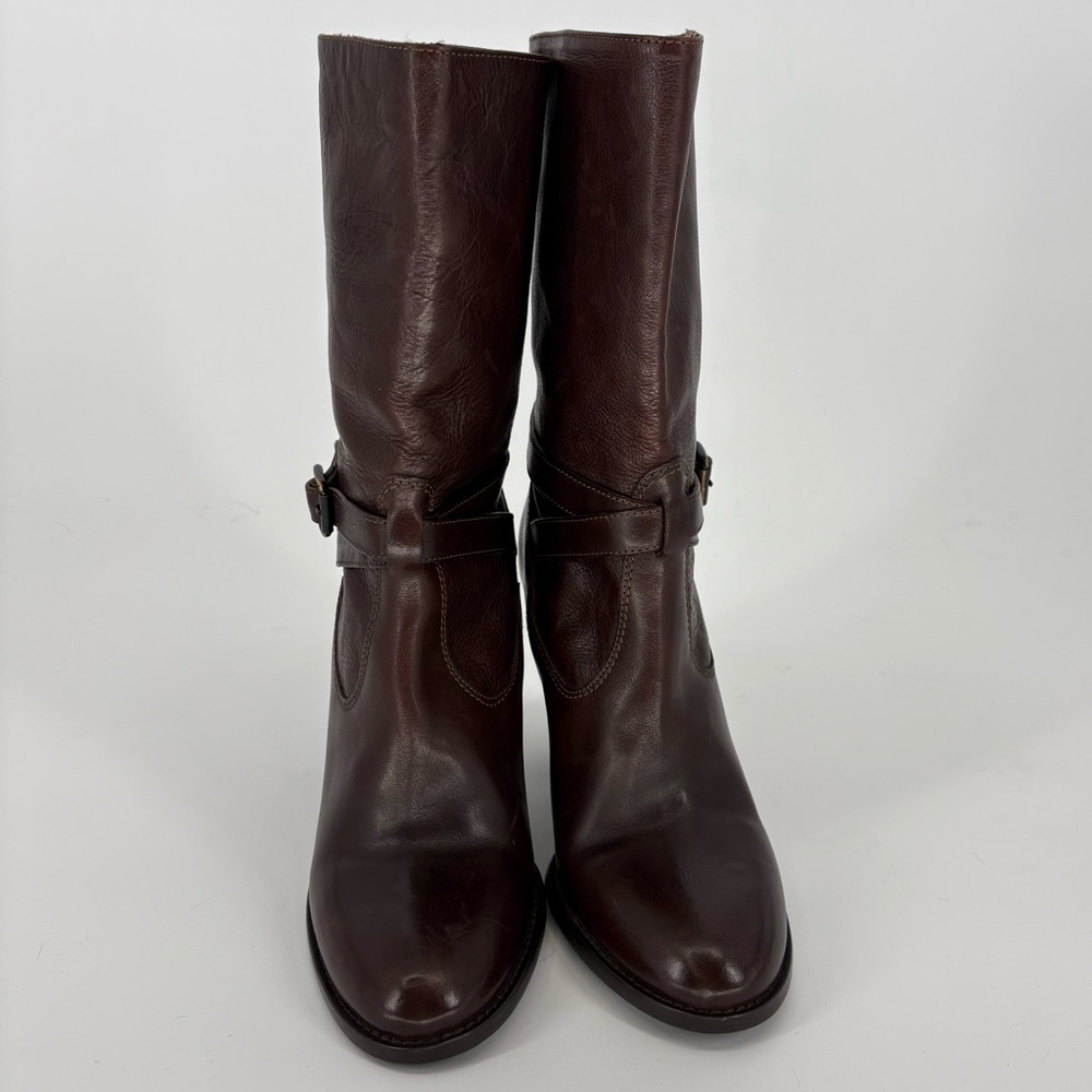 J.Crew Tenley Mid-Calf Leather Boot - Picture 3 of 14